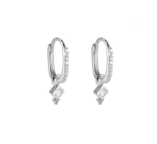 Oorbellen Diamond Charm