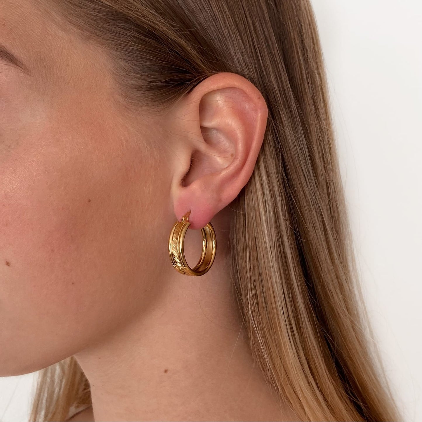 Oorbellen Wide Hoop