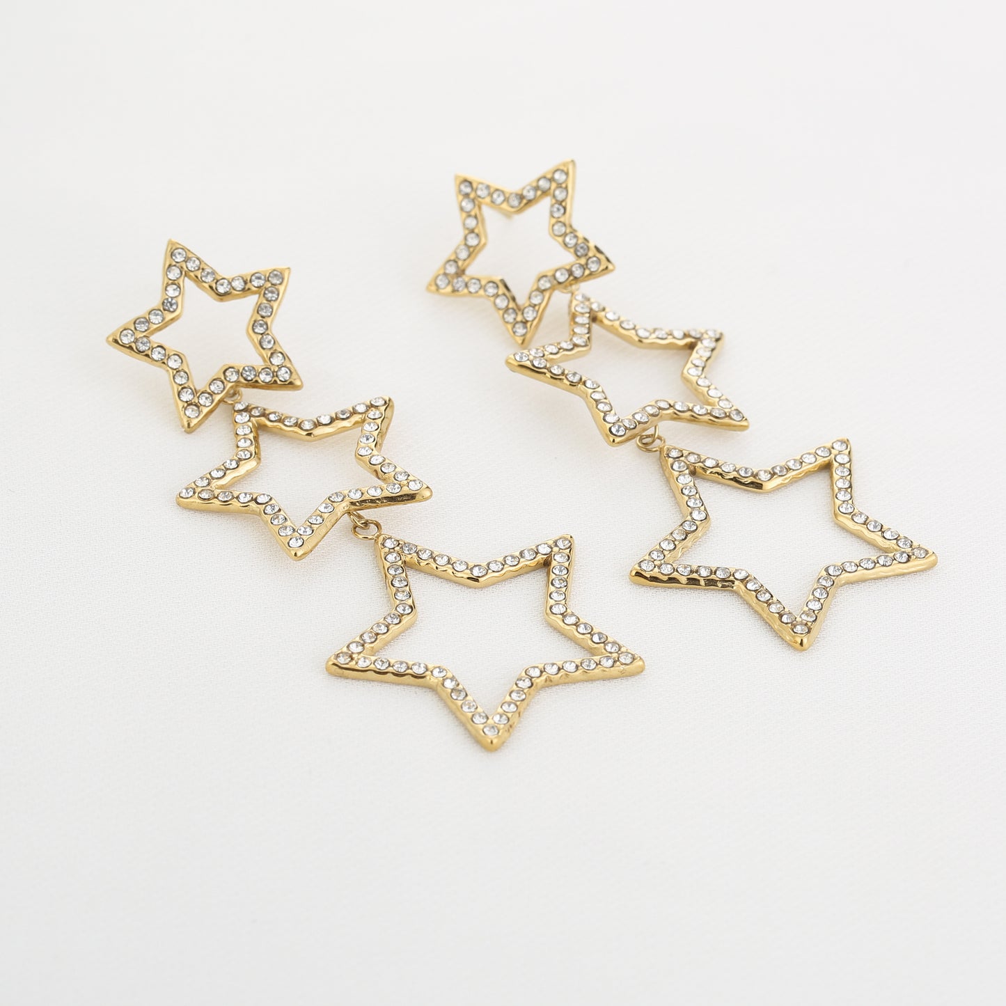 Oorbellen Triple Stars